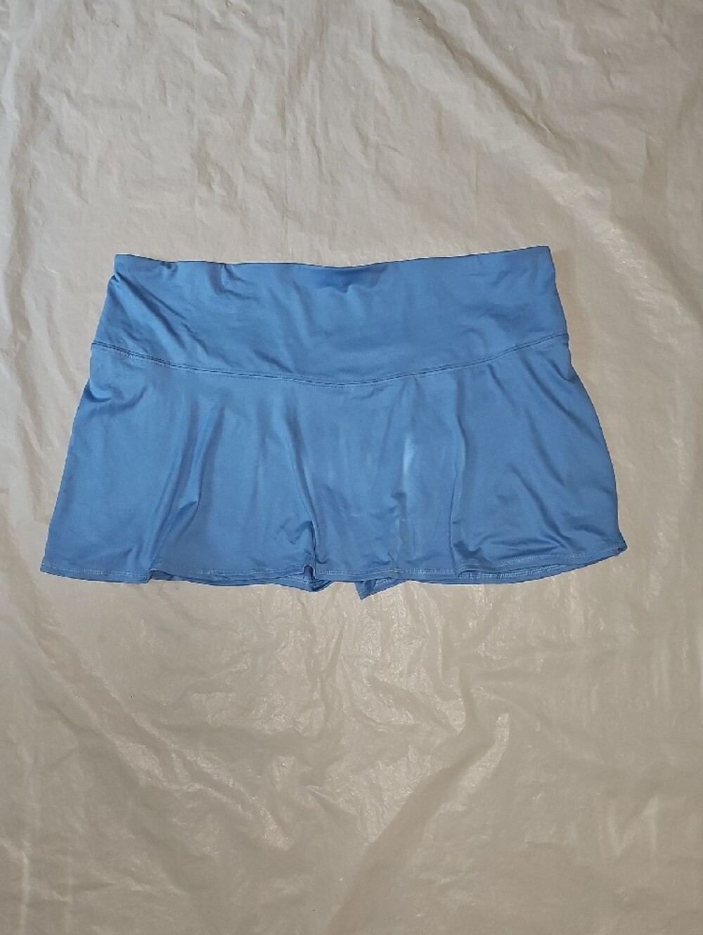 Time And Tru Women's Maternity Size XL 16-18 Pull On Skort Blue New